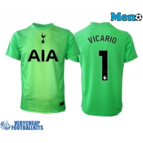 Tottenham Hotspur Guglielmo Vicario #1 Goalkeeper Replica Home Shirt 2025-26 Short Sleeve